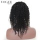 7A Grade Brazilian Virgin Kinky Curly Wig Glueless Lace Front Human Hair Wig
